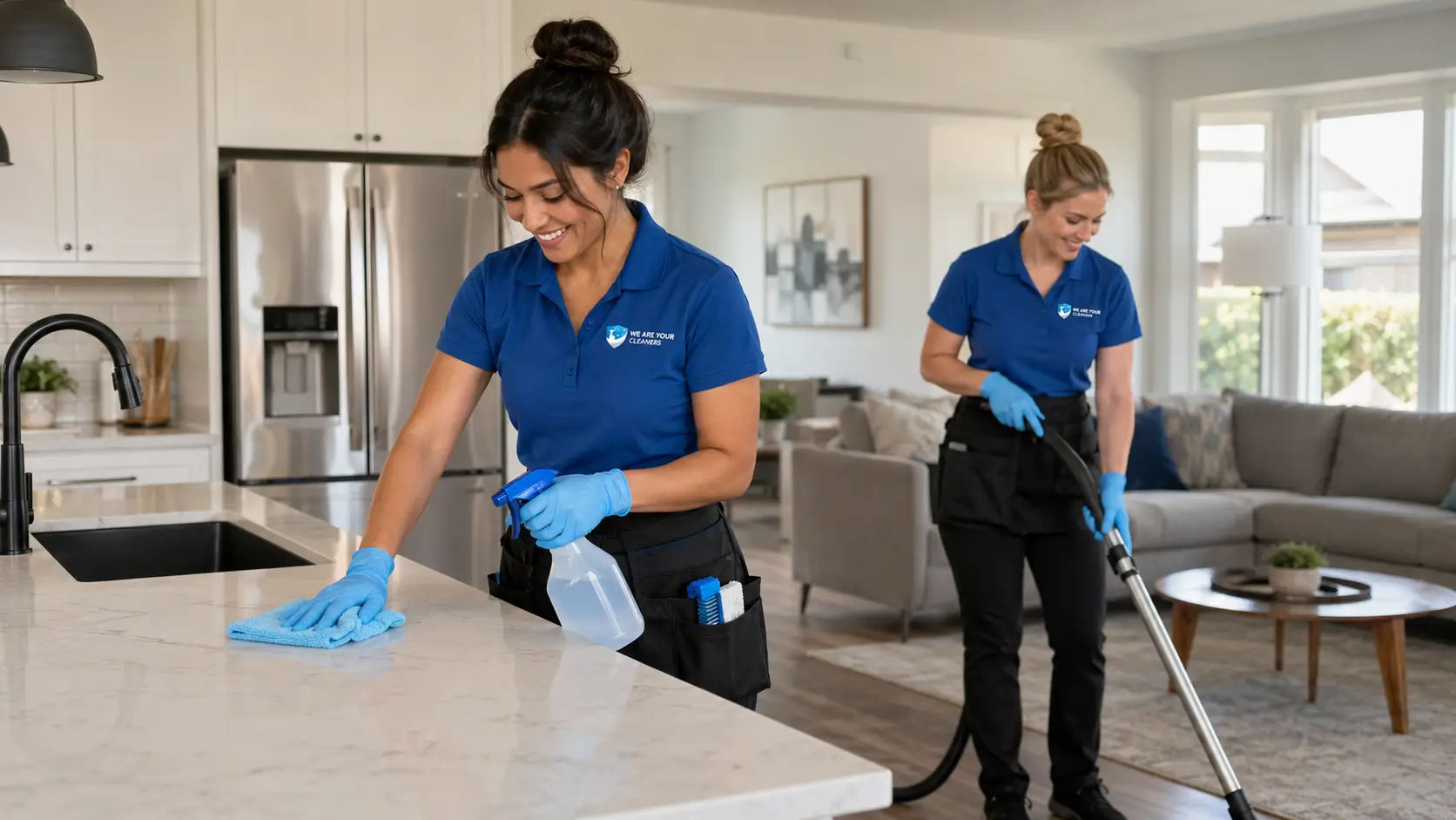Standard cleaning for normal upkeep in an occupied Circleville home